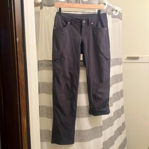 Kuhl Freeflex Roll-up grey hiking pant size 4 short/petite